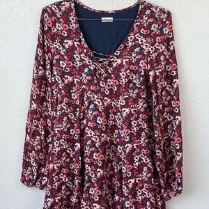 Pre-Owed Hollister Floral Mini Dress Size XS